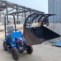 Micro Size Construction Equipment Mini Track Digger Front Loaders with Removable Bucket