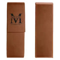 Hot Selling Personalized Custom Logo Pu Leather Pen Pouch Vintage Portable Soft Pencil Case