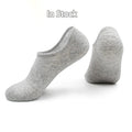 Men's Custom Logo Breathable Athletic Cotton Sports Socks No-show Jacquard Design Knitted Invisible Running Casual Socks