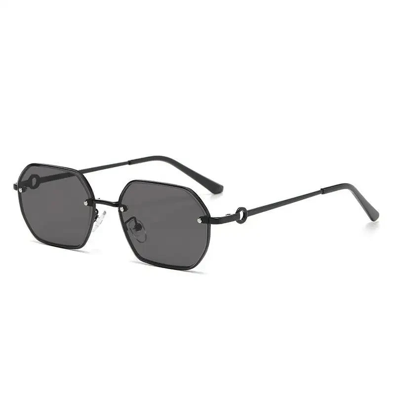 Design Your Own Gradient Shades Sunglasses Sun Glasses for Women Metal Trendy Fashion Uv400 Protection Sunglasses