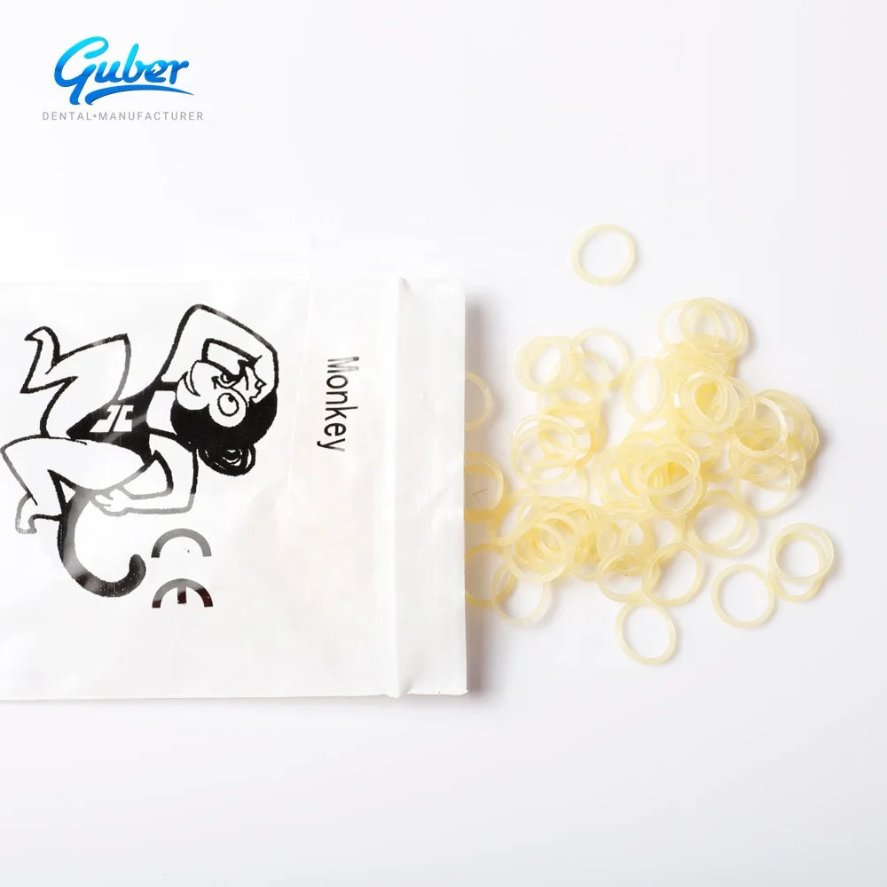 Ortho Dental Orthodontic Elastic Latex Elastics Multi-Purpose Oral Hygiene Bands for Animal Zoo Park Odontologia