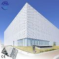 Aluminum Perforated Laser Cut Decorative Aluminum Building Exterior Facade Panels Architectural Building Facade
