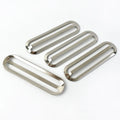 MeeTee LCH 65mm Handbag Accessories Webbing Adjustable Buckles Alloy Tri Glide Slider Buckle Hardware for Bags