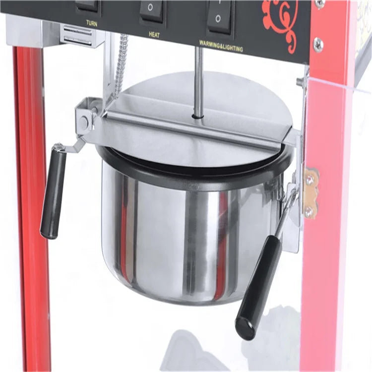 Commercial Automatic Caramel Popcorn Making Machine/Latest Electric Popcorn Popper Maker