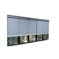 Motorized Waterproof & Windproof Outdoor Roller Zipper Blinds/Screens for Patio Balcony Garden & Door
