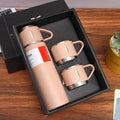 Stainless Steel Thermos Cup Large Capacity Vacuum Flask Coffee Tea Milk Travel Water Bottle Insulated Thermos Handbag Gift Box