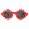 New Vintage Round Plastic UV400 Fashion Baby Boy Sunglasses Kids Newest 2026 Wholesale for Children Polarized UV Protection
