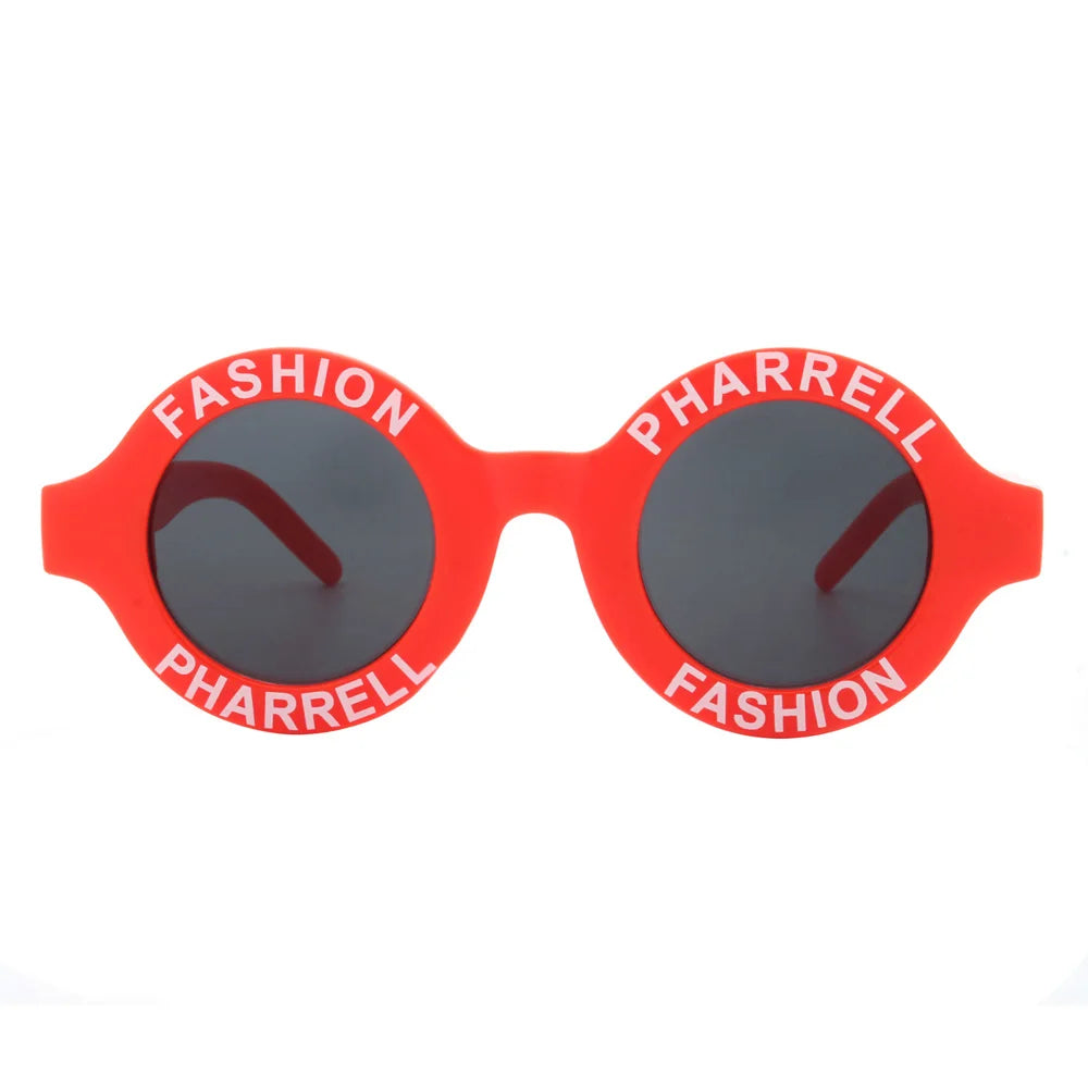 New Vintage Round Plastic UV400 Fashion Baby Boy Sunglasses Kids Newest 2026 Wholesale for Children Polarized UV Protection