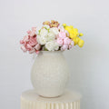 TG047 Artificial Flower Bouquet Wedding Home Hotel Decorative Flower Dew Lotus Decorative Flower Bouquet