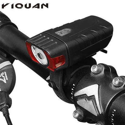 Night Cycling Safety Warning Usb Rechargeable Waterproof Mountain Bike Headlight Led Bicycle Lights