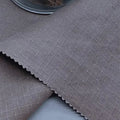21007 55% Hemp 24% Recycle Polyester 21% Organic Cotton Dyed Canvas Hemp Fabric for Boys Dress Garment Factory Wholesale