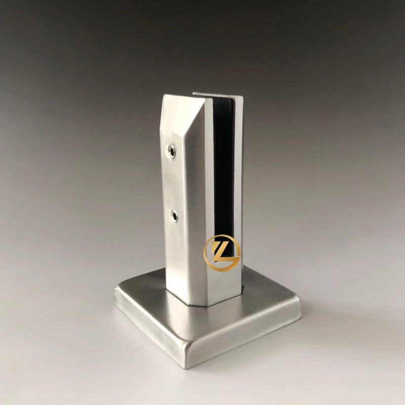 YL 2205 Modern Stainless Steel Frameless Glass Railing Square Spigot for Hotel Use