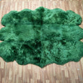 Home Decorative Genuine Sheepskin Rug Nature Large Plush Sheepskin Carpet Sexto Pelt Sheepskin Area Rug for Living Room