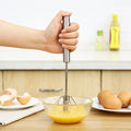 2025 Hot Selling Egg Mixer Semi-automatic Manual Presser Stainless Steel Mixer Egg Whisk Beater Home and Kitchen Utensils