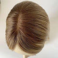 Hand Made Virgin European Remy Human Hair Silk Base Closure Toppers 130% Density Women's Topper