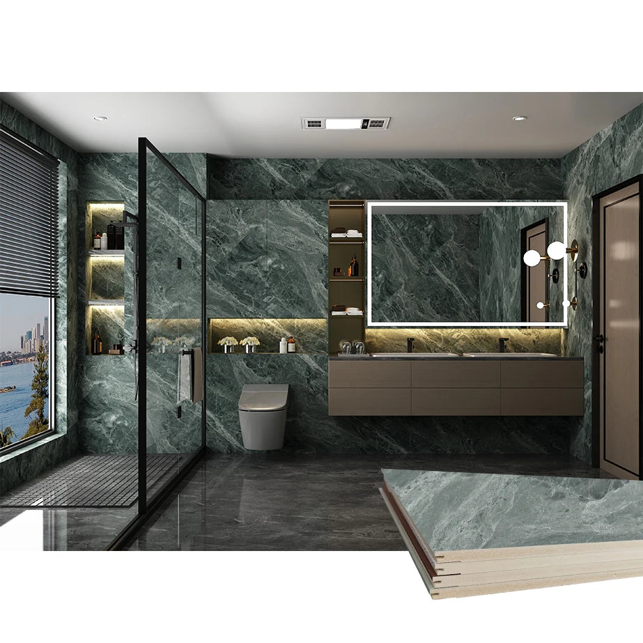 Hot Sale Wpc Spc Pvc Plastic Wall Boards for Wet Rooms Interior Bathroom Wall Panel