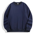 65%Cotton 35%Polyester Blank Thick Fleece Heavy Weight Oversized Custom Print Logo Men's Winter Sweatshirts for Street Wear