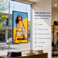 43/55/65 Inch High Brightness 700-2500 Nits IPS LCD Floor Standing  Digital Signage Advertising Display