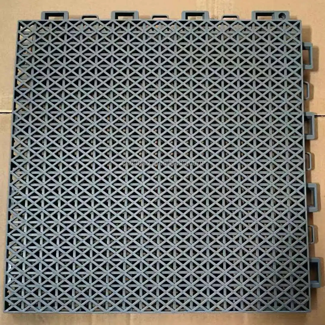Interlocking Plastic Floor Tiles for Swimming Pools and Basketball Basement Base