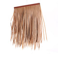 UV-resistant Fire Retardant Artificial Roof Long Lifespan Fireproof Pvc Synthetic Thatch