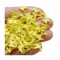 Yellow Lightning Clay Slime Charms 500g Polymer Clay Slices Sprinkles Nail Decoration DIY Craft Jewelry Glasses Handicraft
