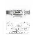 Miniature Solid State Relay PCB Guide Rail Bracket Low Contact Load General Purpose Power Switch With Protective DIN Rail Clip