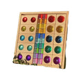 Solid Beech Wood Children's Montessori Gem Sparkling Rainbow Stacking Building Blocks Toy Sets