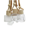 Small Hanging Lovely 8ML Factory Manufacturer Flat Dropper Perfume Bottle Pompe Parfum Caoutchouc