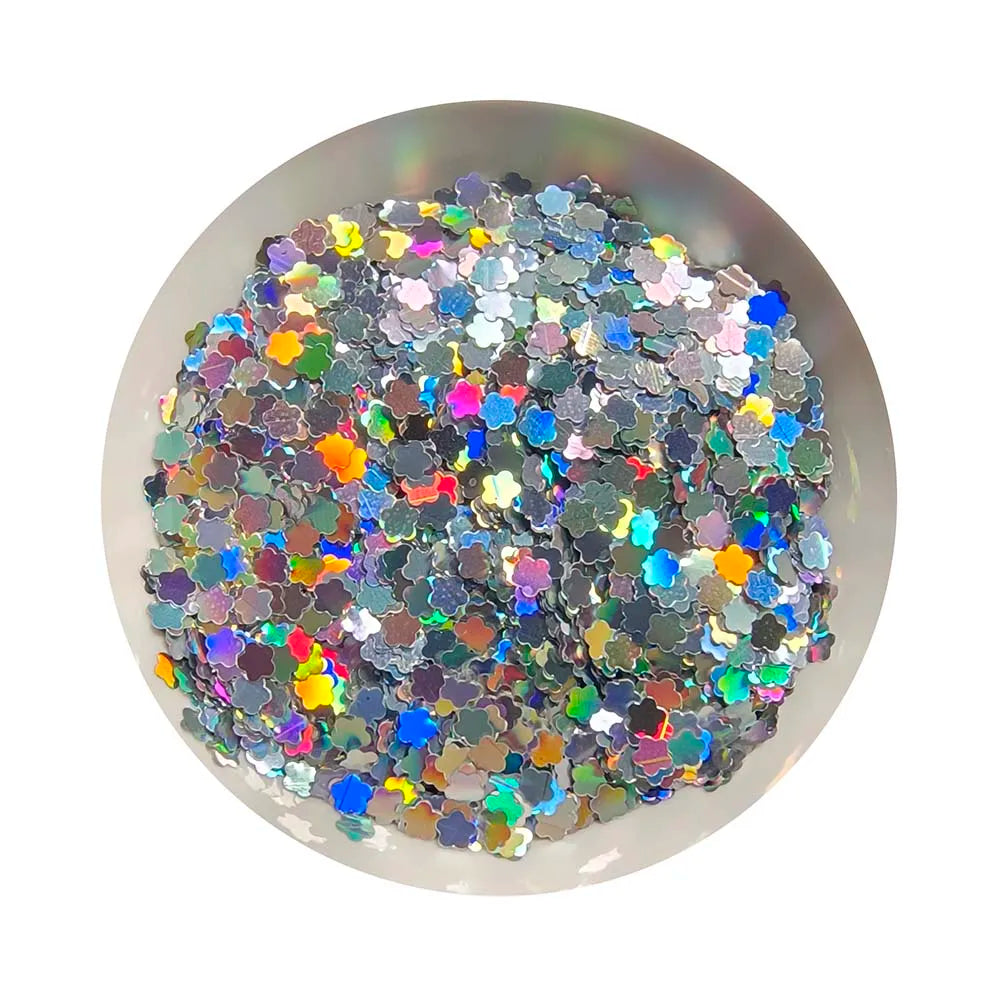 Nail Art Bulk 500g Holographic Chunky Glitter Craft Glitter for Resin Metallic Iridescent Chunky Sequins Flakes Resin Glitter