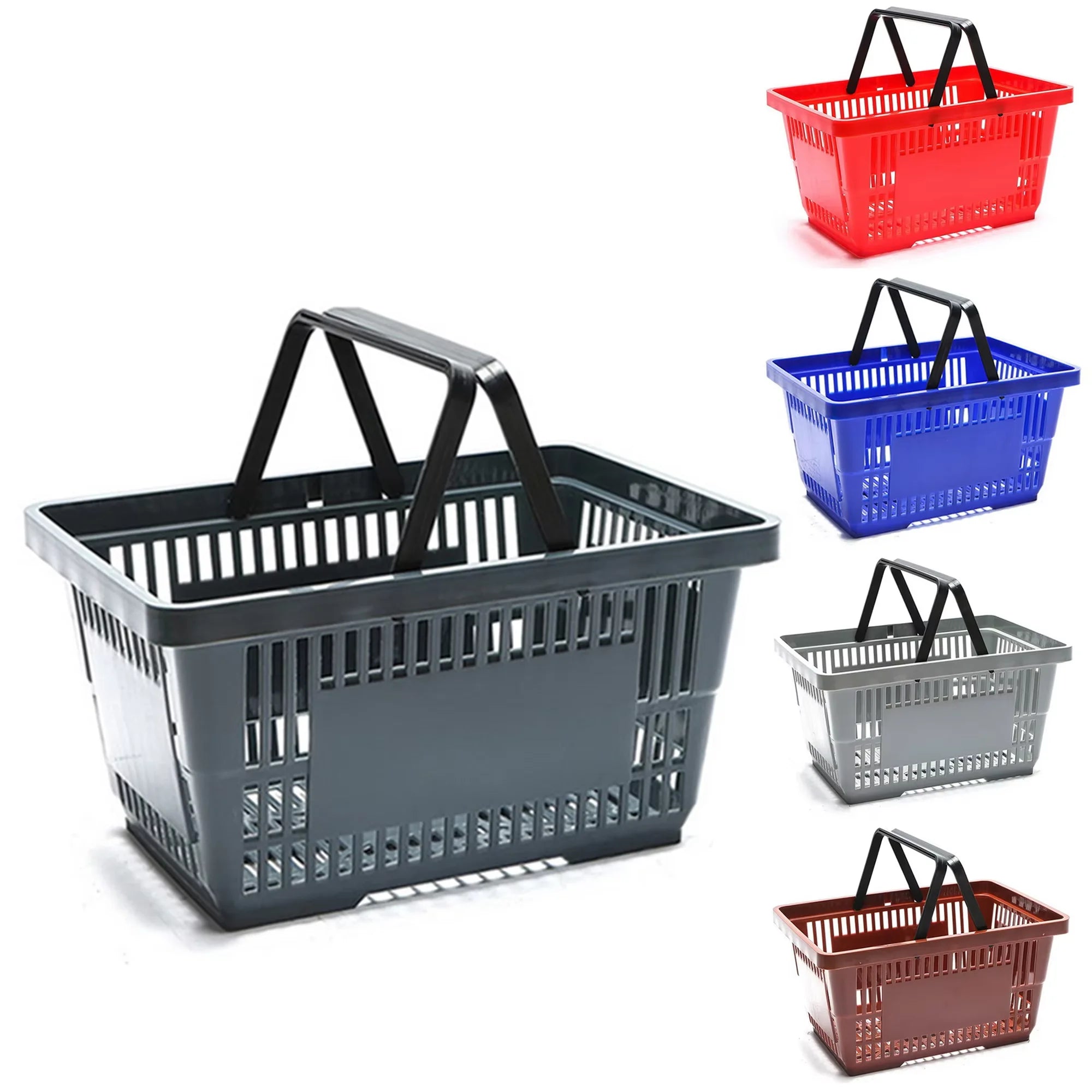 Factory Price Supermarket Basket Plastic Shopping Baskets for Retail Stores China Shopping Basket Factory Wholesale Portable