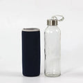 Hot Selling 500ml Glass Water Bottle with Cover