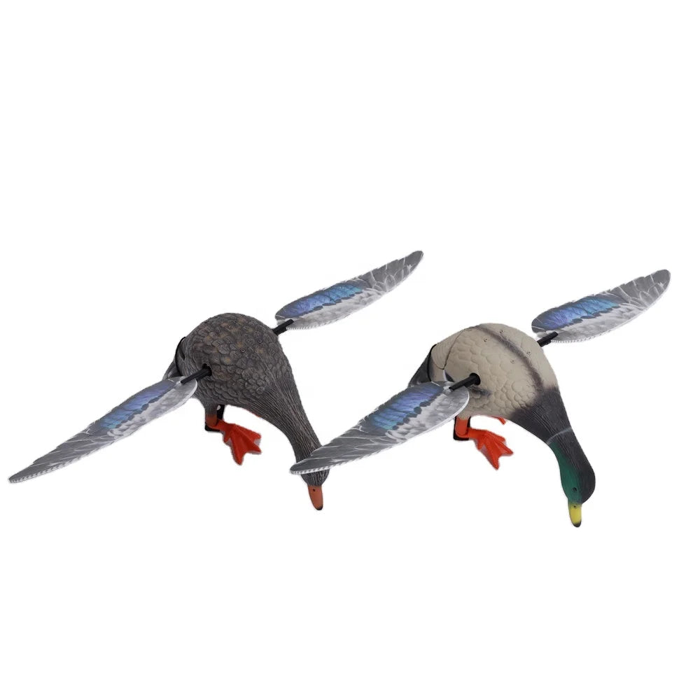 2023 Xilei New Release 6V Remote Motion Duck Decoy with Hard PE Plastic 36CM 50-200M Range for Hunting