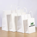 Custom Supply Durable Eco-Friendly Kraft Bags for Phones Patch Handle Reasonable Price Logo Option Excellent Packaging Storage