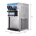 PEIXU 2025 Street Food Ice Cream Machine Soft Yogurt Ice Cream Machine Affordable