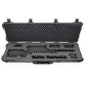 Waterproof Plastic Wheeled EVA Foam Pre-cutting Foam Hard Tool Case Protective Gun Cases