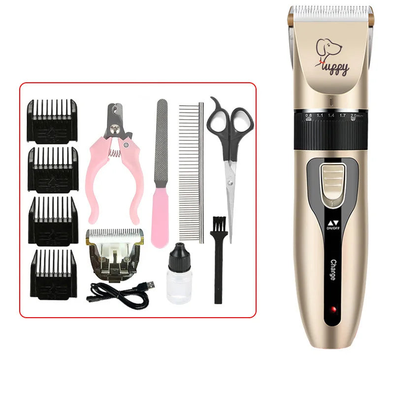 Dog Electric Clippers Professional Remover Pet Hair Trimmer Dog Clippers Grooming Hair Clippers