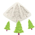 D-0205 Christmas tree Chocolate Mold Fondant cake silicone mold family baking utensils