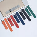 Tropical Popular Luxury Rubber Bands Soft Waterproof Silicone Waffle Bracelet in 20mm 22mm for Diving Watch Rubber Straps