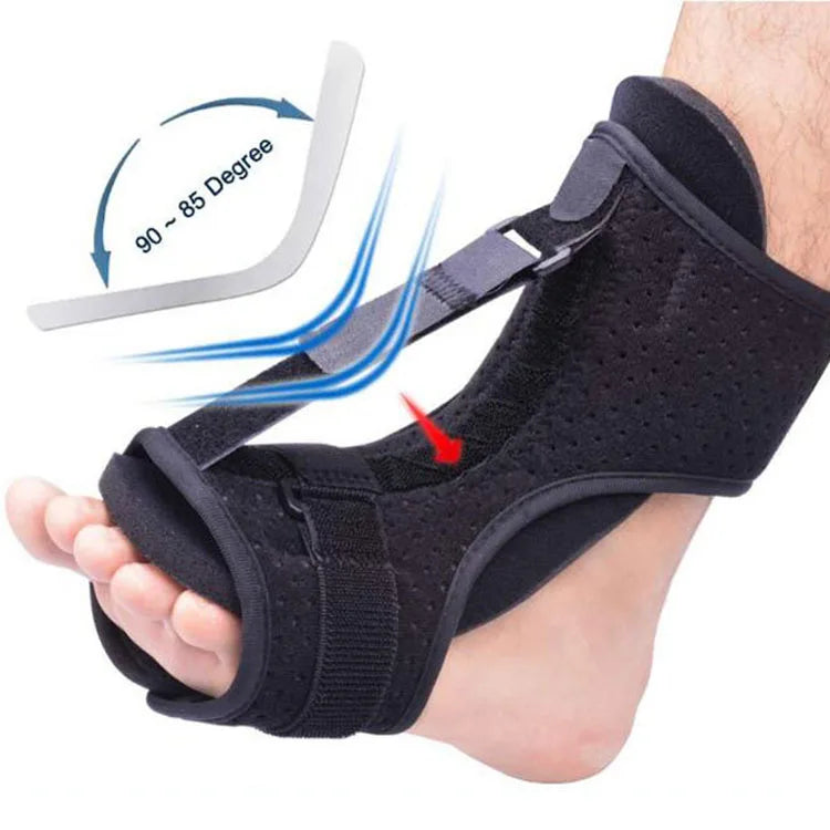 Orthopedic Neoprene Night Splint for Plantar Fasciitis and Foot Drop-Ankle Support Orthotic with Protection