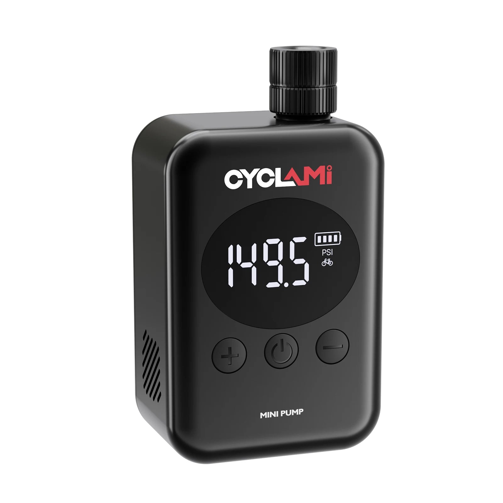 CYCLAMI Mini Portable Bicycle Pump 150PSI Pump With Digital PSI Pressure Gauge Motorcycle MTB Road Bike Tire Inflator