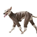 Wholesale Eco-Friendly Thick Polyester Solid Modern Dog Sweaters High Neck Slightly Elastic Four-Legged Base Warm for Spring