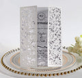 European Laser Cut Wedding Card Printing Custom Invitaciones De Xv Pocket for Bridal Shower
