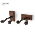 Solid Walnut Wood Musical Instruments Hanger Guitar Wall Hook Violin Ukulele Hanger Mandolin Accessories