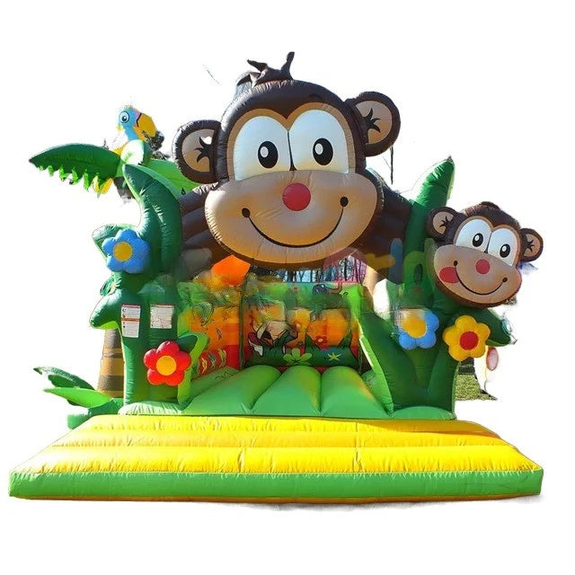 Commercial Kids Playground Obstacle Toboggan Gonflable Bouncy Water Slide Combo Bounce House Inflatable Bouncer Jumping Castle