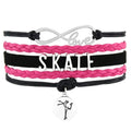 Manufacturer Best Friend Infinity Love to Skate Figure Skating Bracelets for Women Friendship Gifts