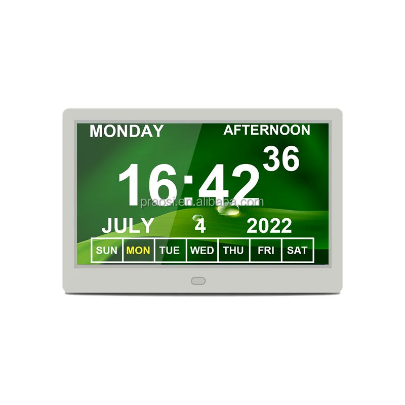 2024 Newest Digital Alzheimer Dementia Clock Modern Electronic 7 8 10 12 13 14 15 Inch Christmas Gift for Old Father Mother