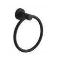 Factory Stainless Steel Black Bath Towel Ring Wall Mounted Towel Rack Towel bar Set Clothes Hat Hooks for Bathroom Washroom
