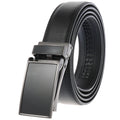 Wholesale Formal Adjustable Pin Buckle Steel Buckle Cow Hide Customized Width & Length Belts LY55-0225-1