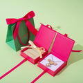 Lionwrapack OEM Custom Luxury Gift Jewelry Packaging Set Magnetic Box Velvet Pouch and Ribbon Bag OEM
