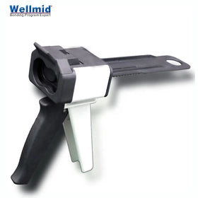 Wellmid 4:1 50ml Araldite Epoxy AB Glue Gun Manual Dispenser Plastomer Cartridge Glossy Surface Model G50-04-50 Standard Double